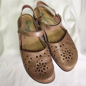 NAOT Arataki Brown Leather Slingbacks Women's Size 39 (U.S. Size 8) Pre-owned